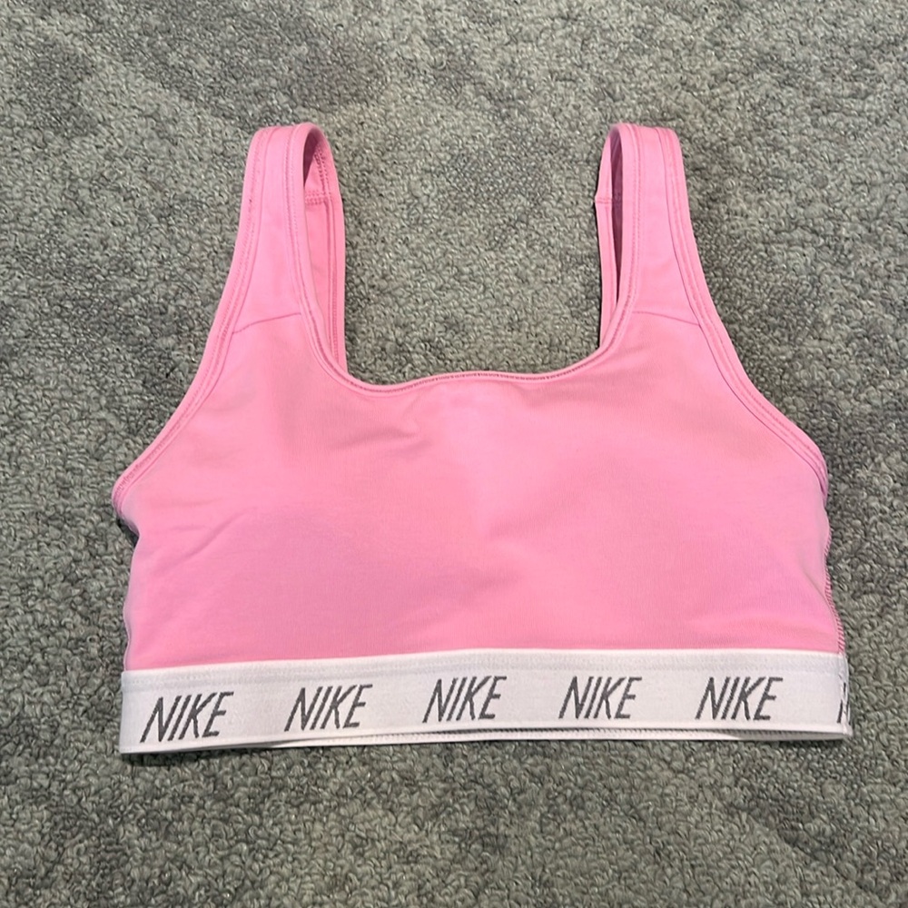 Nike Pink Dri-Fit Sports Bra - Size XS